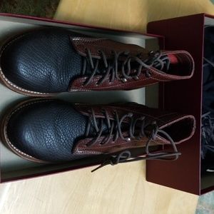Wolverine 1000 mile two tone bison boots